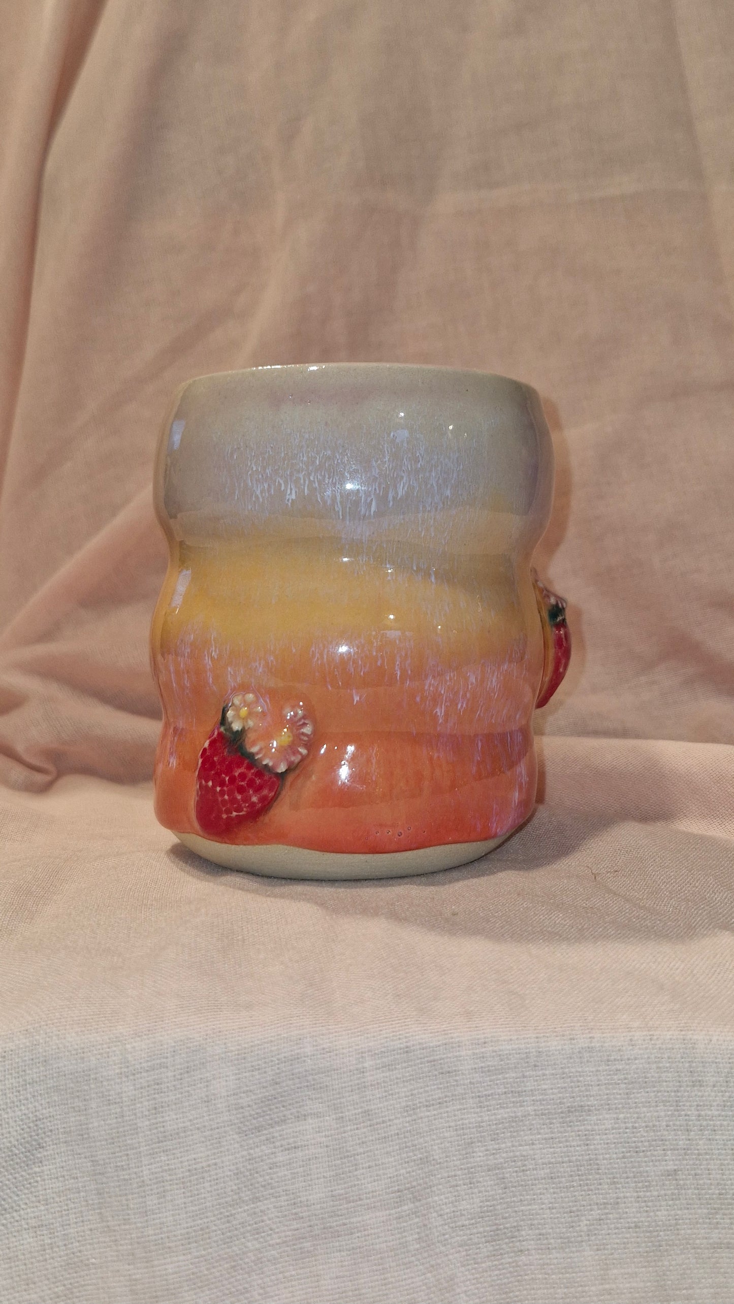 Jordbær - bølgekop