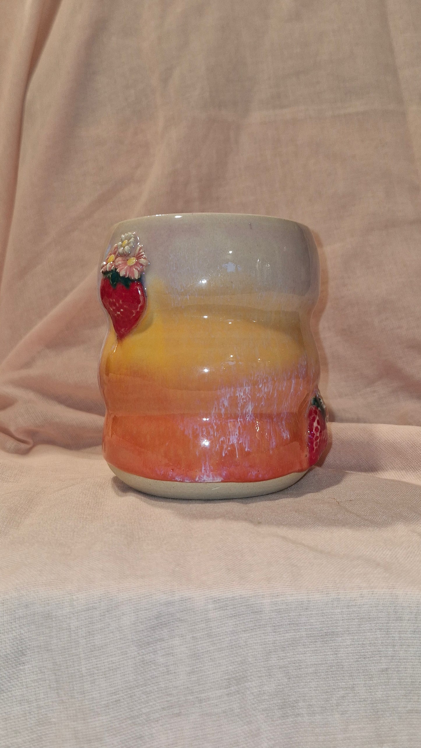 Jordbær - bølgekop