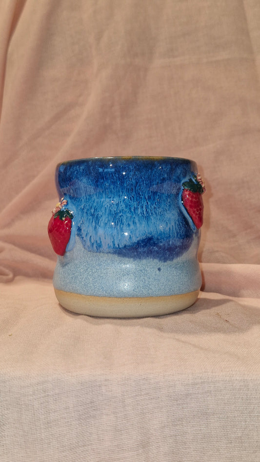 Jordbær - bølgekop