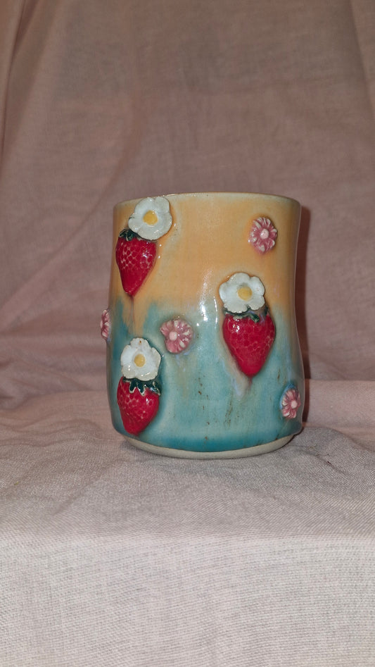 Jordbær - kop u. hank