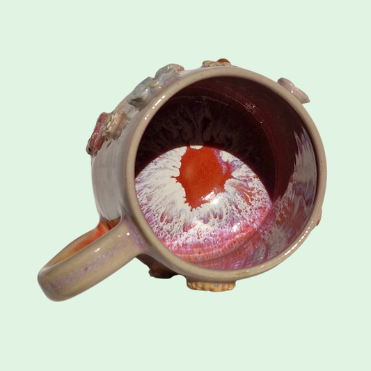 Let vækst blomster kop