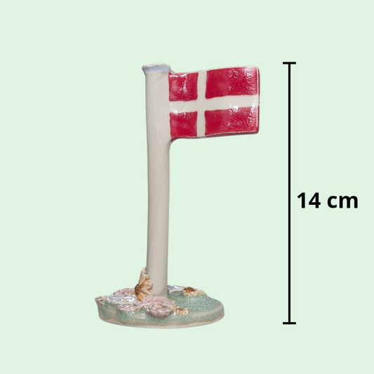 Lille flag - blomster