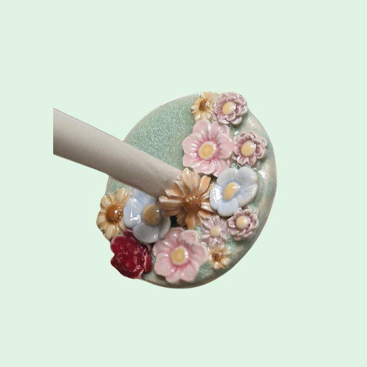 Lille flag - blomster