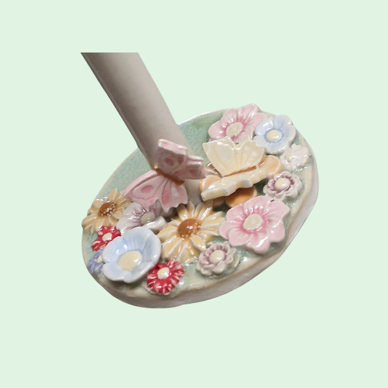 Stort flag- blomster