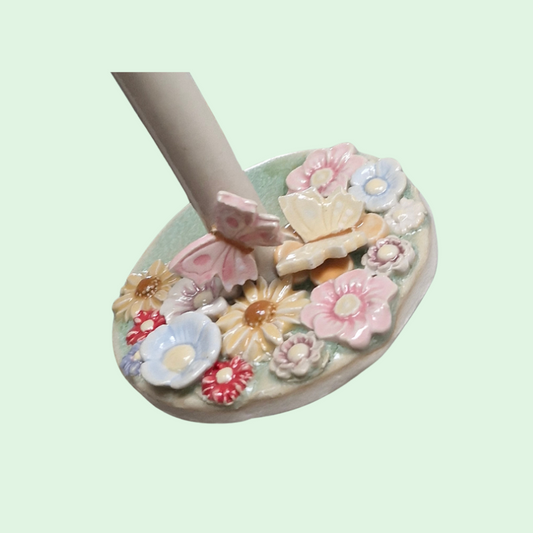 Stort flag- blomster